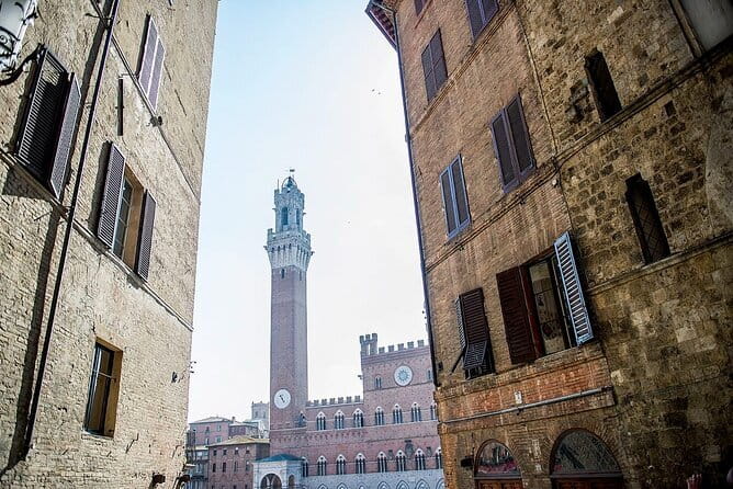 Private Siena San Gimignano Tour from Florence with Winery Lunch - Piazza del Campo and the Palio setup: history you can picture
