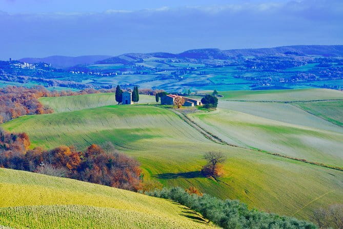 Private Tour: Orcia Valley to Montalcino and Montepulciano with Brunello Wine Tasting - Pickup, transport, and the private-ride reality from Florence