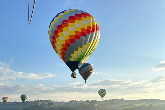 Private Tour: Tuscany Hot Air Balloon Flight from Firenze - The one-hour flight: altitude changes and what you’ll actually see
