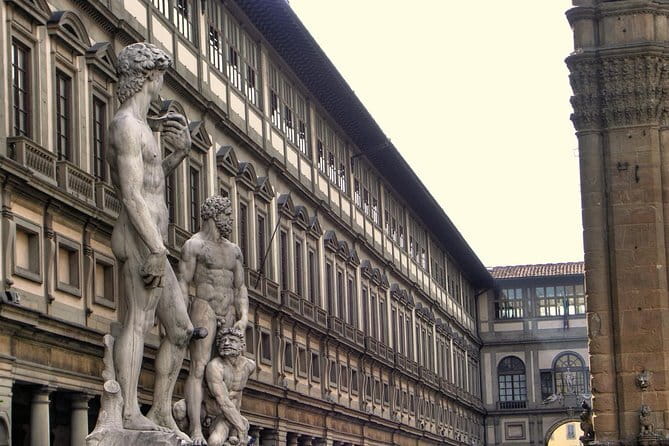 Private Tour: Walking Tour plus The Uffizi guided Tour - Piazza della Repubblica start: where your Florence orientation begins