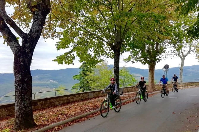 Private Tuscany Cycling Tour from Florence - Mid-ride food and the optional tasting stops you control