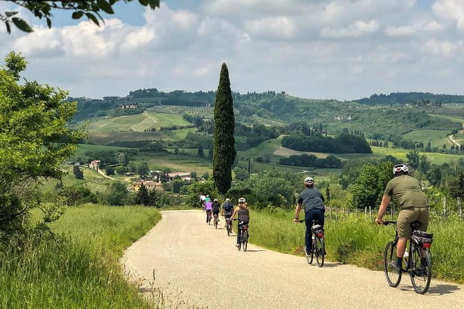Private Tuscany Sunset Bike Tour - From Florence Out to the Tuscan Countryside