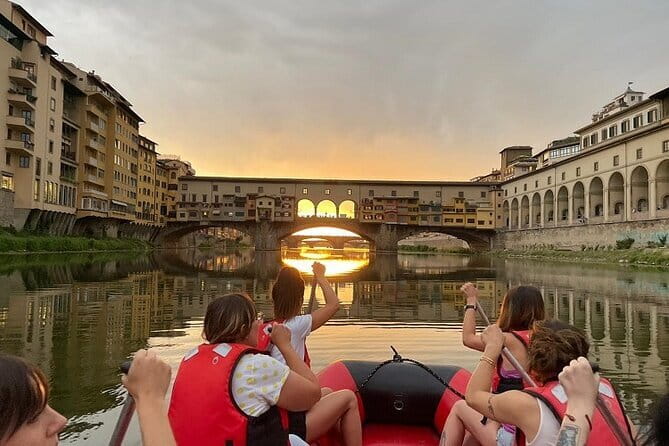 Rafting on the Arno River in Florence under the Arches of Pontevecchio - Why Rafting on the Arno Feels Like a Florence Upgrade