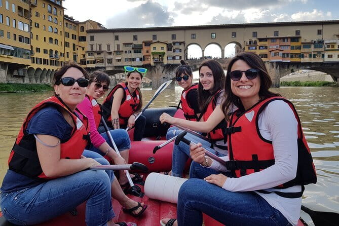 Rafting on the Arno River in Florence under the Arches of Pontevecchio - Meeting Point at Spiaggia sull’Arno: How to Avoid the Usual Start Confusion