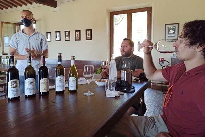 Rosso and Brunello di Montalcino Wine Tour Including Lunch and Visit to 2 Local Wineries - From Florence to Montalcino: getting your bearings without stress