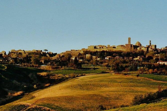 San Gimignano and Volterra private tour: etruscans, romans and middle age jewels - The Comfort Factor: Air-Conditioned Minivan Time Is Real Time