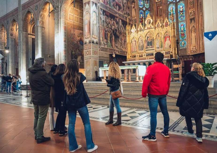 Santa Croce Church Guided Tour in Florence - Bell Tower, Crypt, and the full spread of chapels
