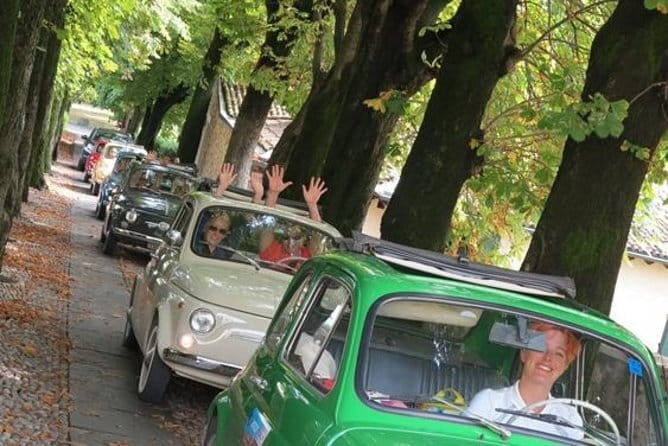 Self-Drive Vintage Fiat 500 Tour: Gourmet Lunch and Wine Tasting - The convoy drive: vineyards, cypress groves, and real breathing room