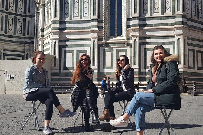 Sit and walk Florence tour with Gelato - A comfortable pace in the Duomo-to-Arno zone