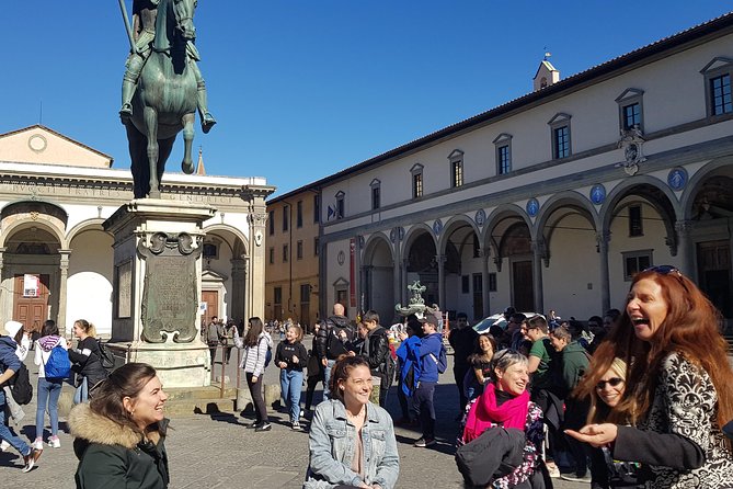 Sit and walk Florence tour with Gelato - Piazza della Signoria: where art and politics sit in the same room