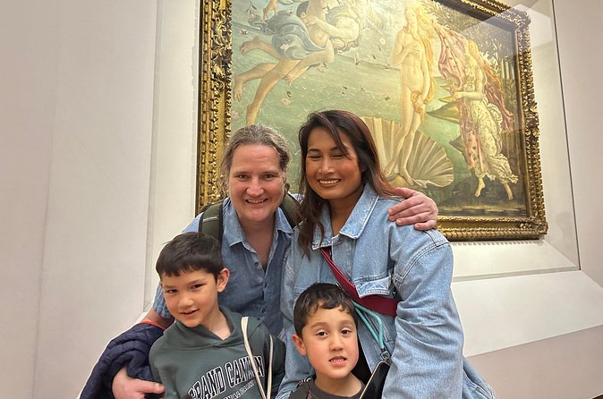 Skip-the-Line Uffizi Museum and Galleries Private Guided Tour for Kids and Families in Florence - Price and what you get for $273.32 per person