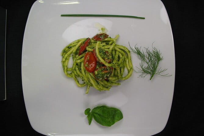 Small group PURO Vegan pasta and bruschette Class in Florence - The chef + small group size: how technique gets taught