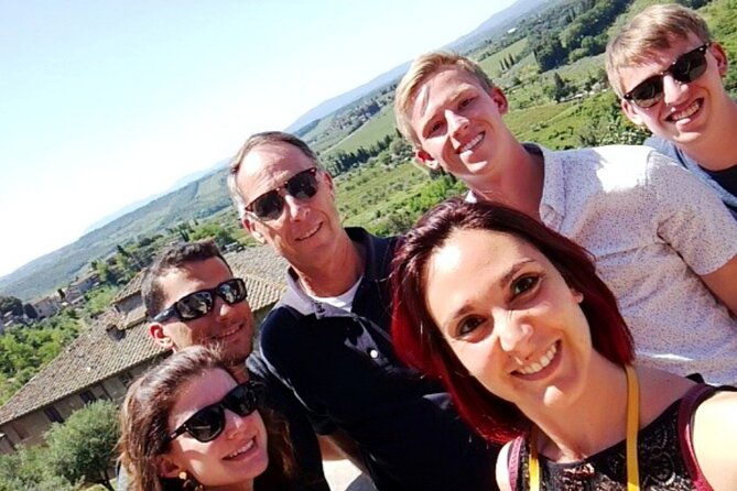 Small group San Gimignano, Tuscany & Pisa from Florence - San Gimignano first: Vernaccia, towers, and UNESCO streets