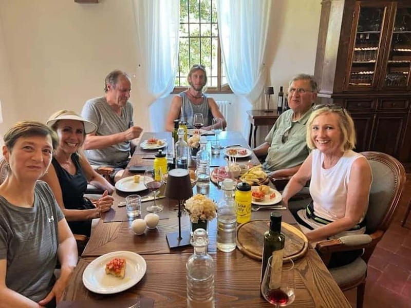 Sunset E-bike Tour of Tuscan & Florentine Hills with tasting - The Hillside Aperitivo: Chianti, Extra Virgin Olive Oil, and Bread