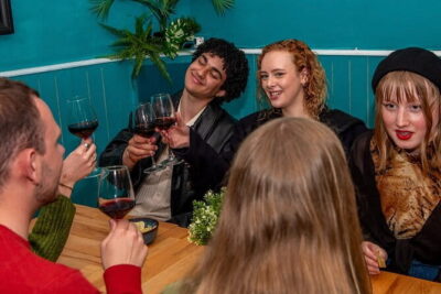 Tipsy Tour: Guided Bar Crawl In Florence with Dark History - Stop 1: Giardino Martin Lutero by the Arno and Medici-Era Wine