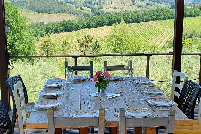 Truffle Hunting in Chianti, pasta class and lunch - Lunch on the terrace: tagliatelle with truffle plus a farm spread