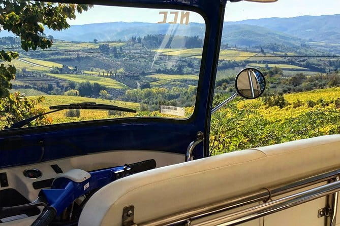 Tuk tuk in Chianti - Montefioralle: a medieval village stop that rewards slow steps