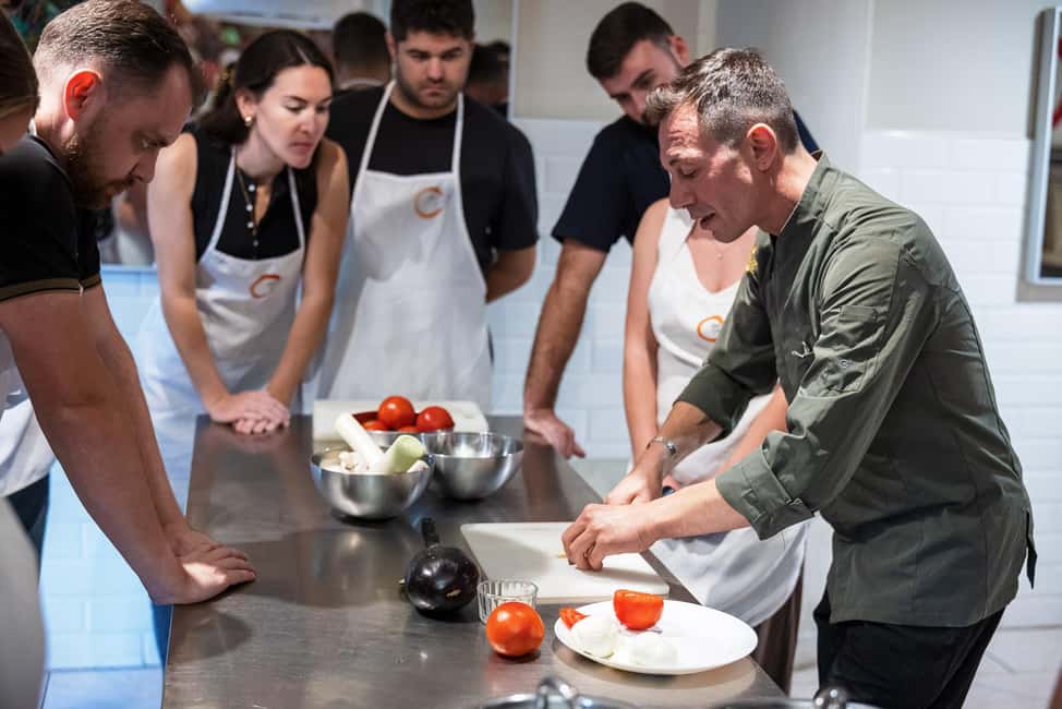 Tuscan Cooking Course with Florence Central Market Visit - Lunch with Tuscan wine: the payoff meal
