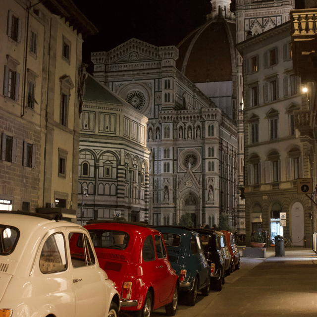 Tuscan Evening Tour: Fiat 500, 8:30 to 10 PM - Your 90-Minute Route: How the City Stops Work at Night