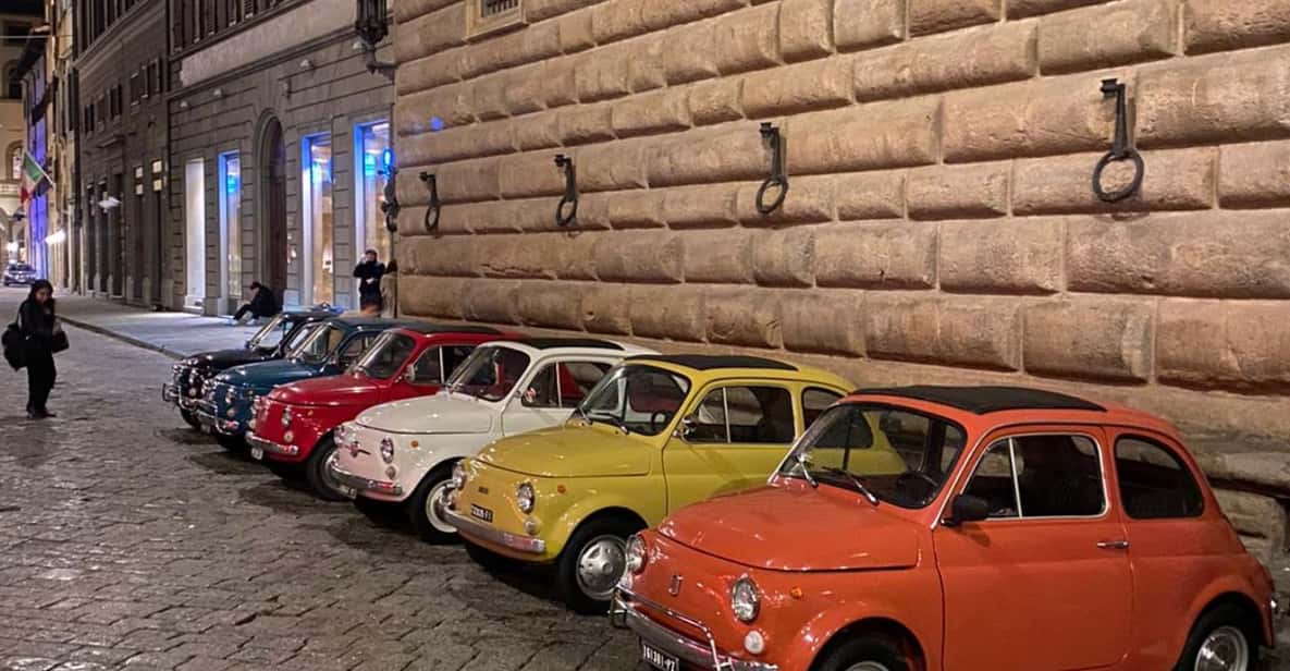 Tuscan Evening Tour: Fiat 500, 8:30 to 10 PM - Getting Behind the Wheel: The Fiat 500 Briefing and Manual Requirement