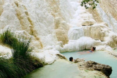 Tuscany Natural Spring Tour - San Filippo pools and the White Whale: what you’re walking into