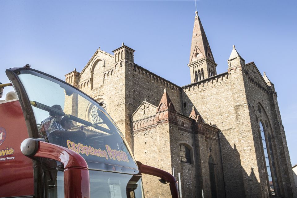 Uffizi Gallery & Hop-on Hop-off Bus Tour - The hop-on hop-off bus for Florence: handy orientation with a big warning