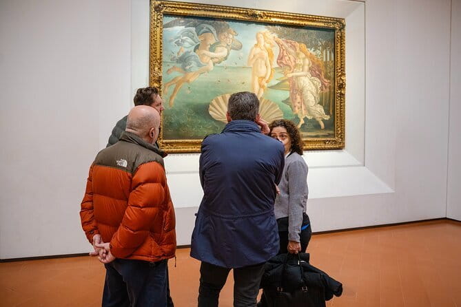 Uffizi Gallery Tour with Botticelli & Michelangelo - Meeting Point: Start at the Leonardo Statue, Not Whatever You Assume