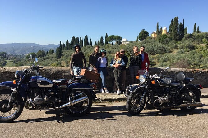 Vintage Sidecar Motorcycle Tour of Florence - The Highlights of the City - From Caffè Pasticceria Gamberini to the San Frediano Side of Town