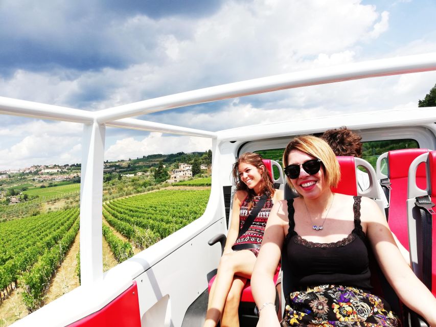 Wine Tour in Open Top Van - Florence to Chianti hills the relaxing way